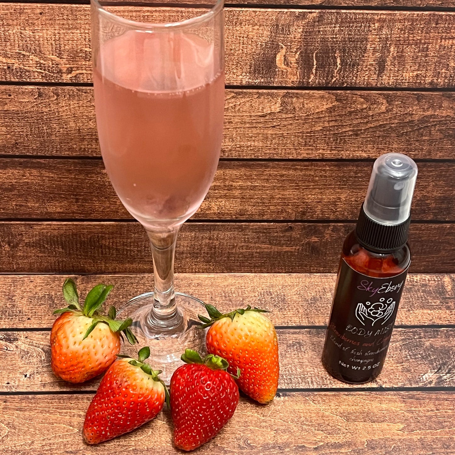 Strawberries And Champagne Body Mist